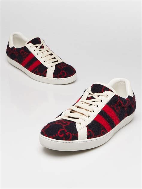 gucci red and blue sneakers limited edition